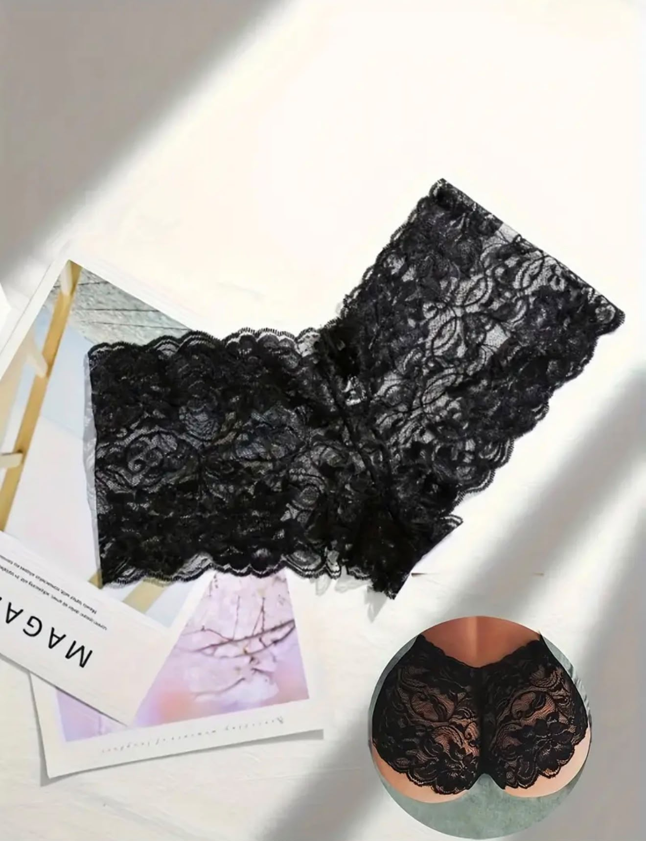 Lace Essentials · 3-Piece Pack, included piece 1