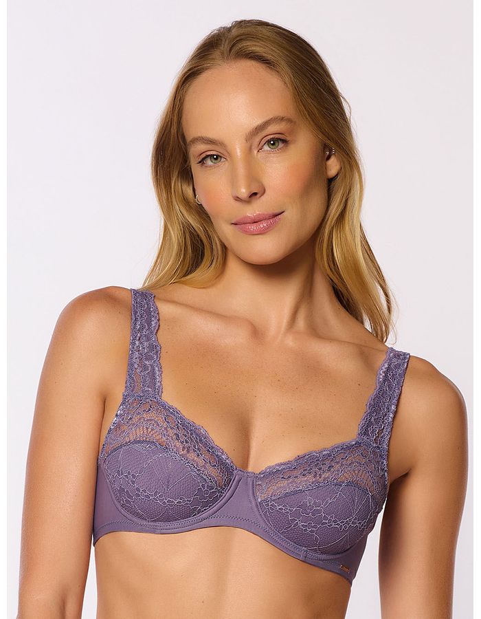 Essential Lace Underwire Bra — D Cup
