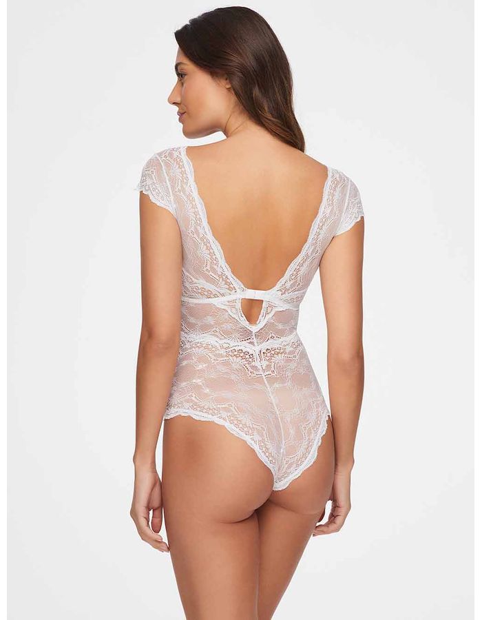 Petal Short-Sleeve Bodysuit, photo 2