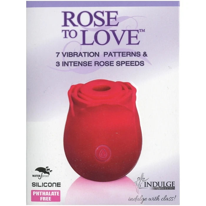 Rose to Love Suction Vibrator